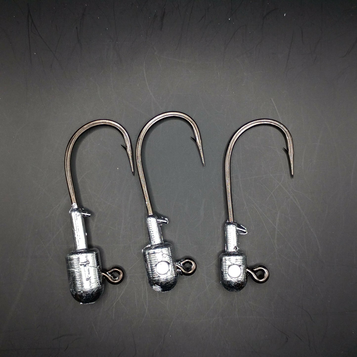 4x Strong 6/0 Bullet Head Jigs