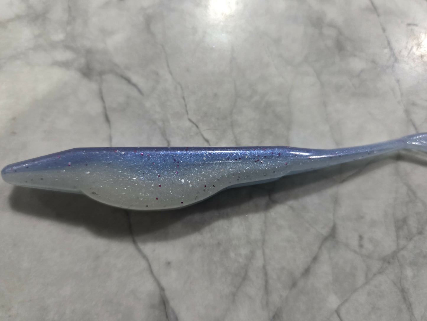 5" forktail fluke shad minnow