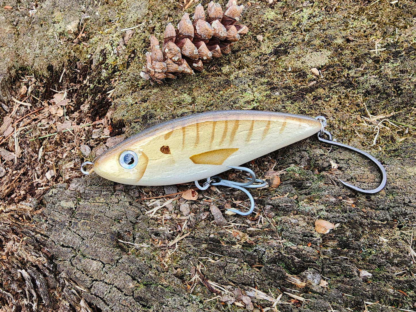5" Harbor Hammer glidebait (Spot Croaker)