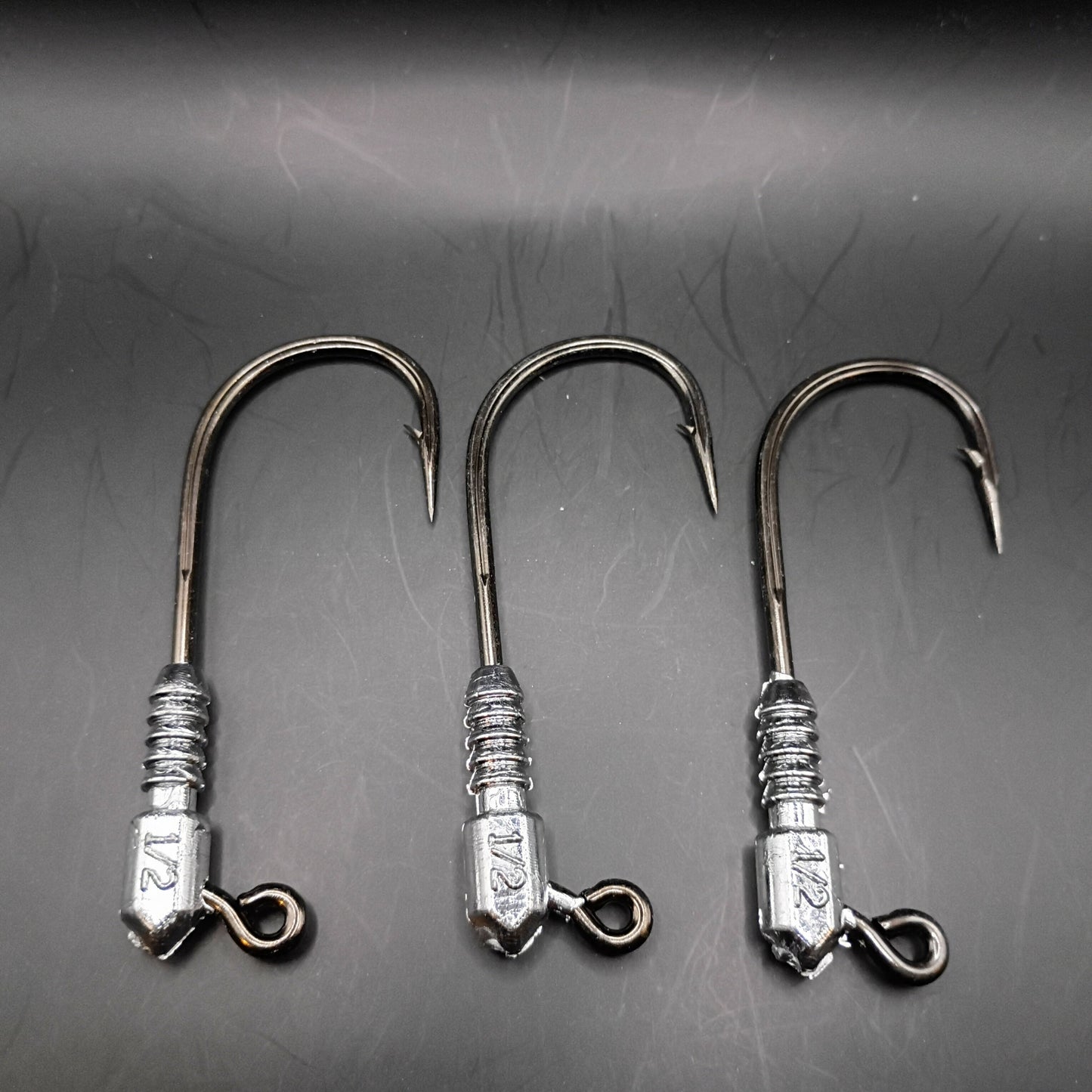 3x Strong 8/0 Flatside Jigs