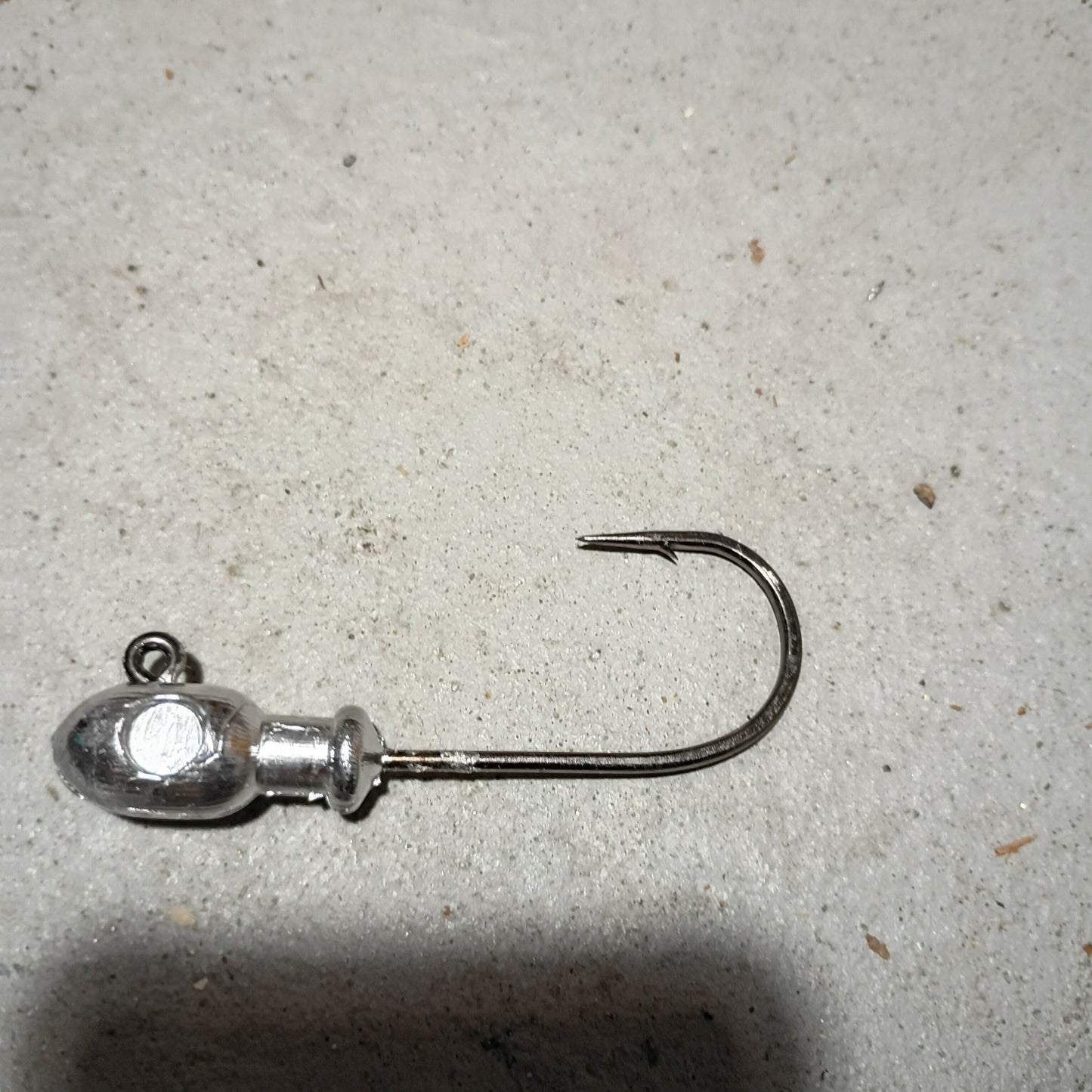 Bullet Bucktail Jig Head - Black Nickel Hook