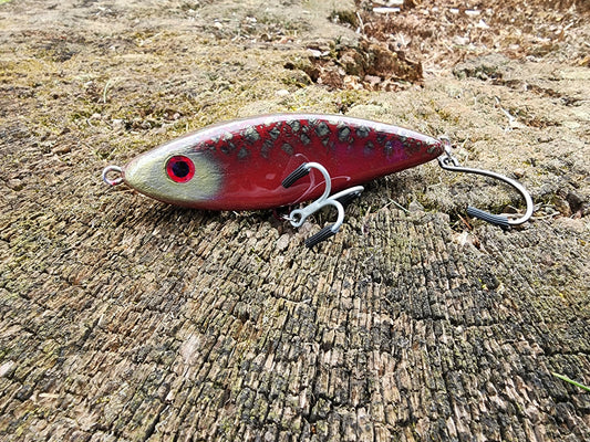 5" Harbor Hammer glide bait (Rustic Royale)