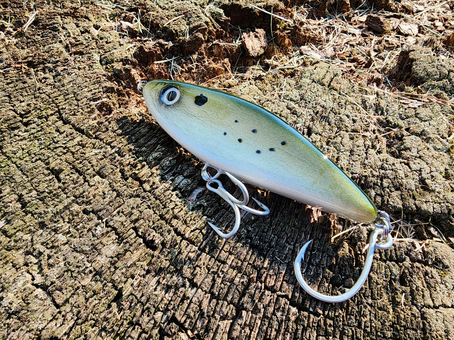 5" Harbor Hammer glide bait (Bunker)