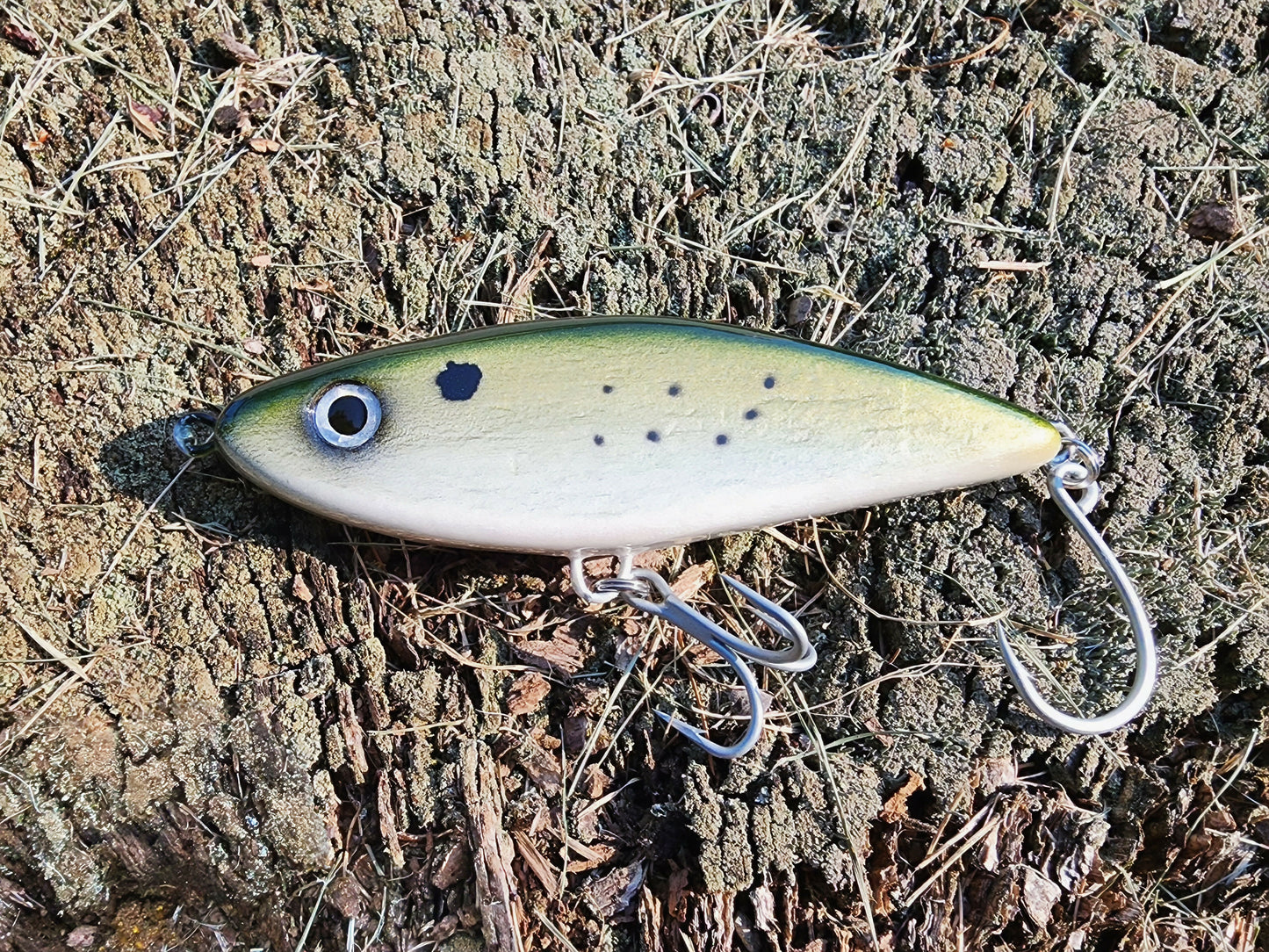 5" Harbor Hammer glide bait (Bunker)