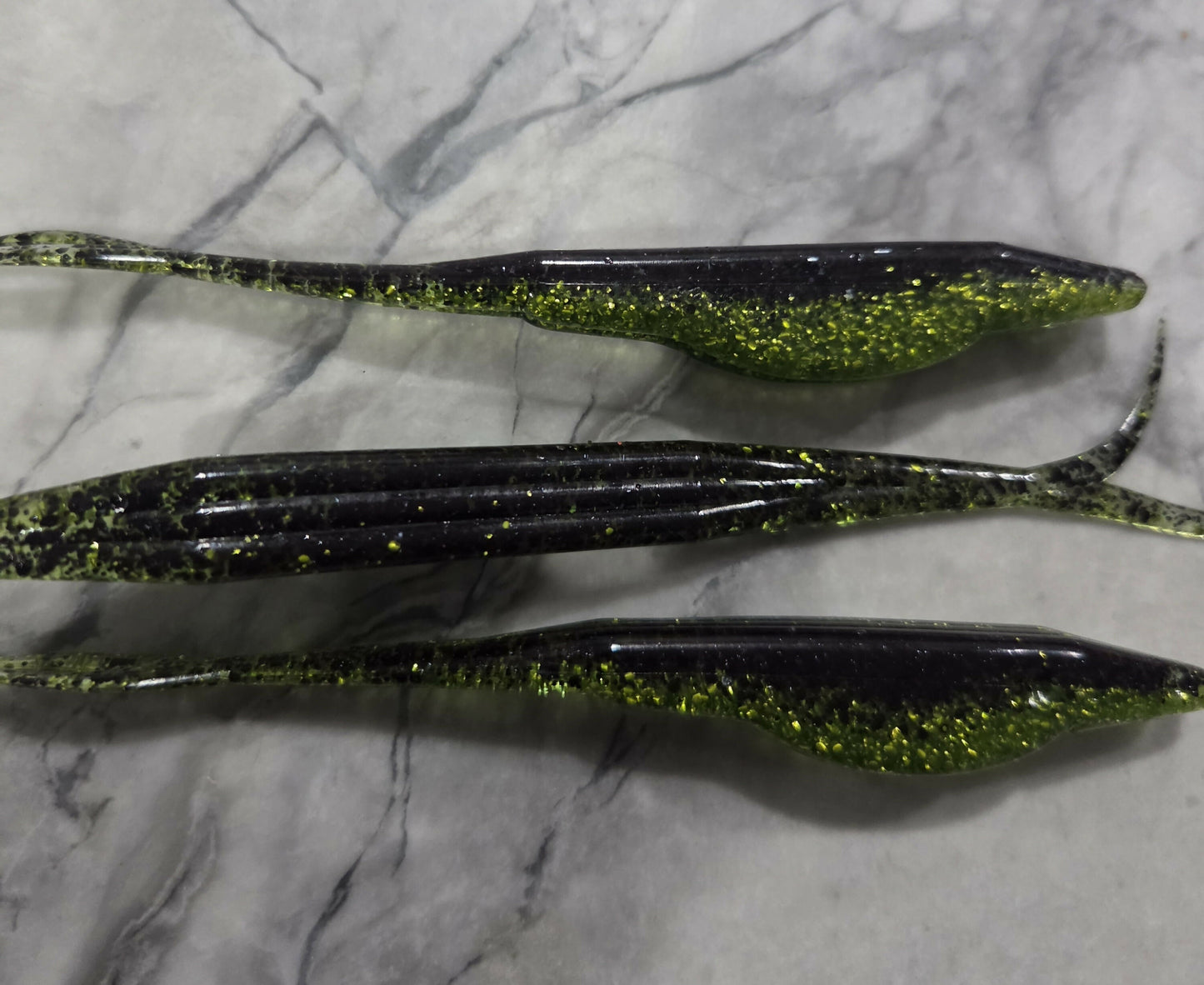 5" forktail fluke shad minnow