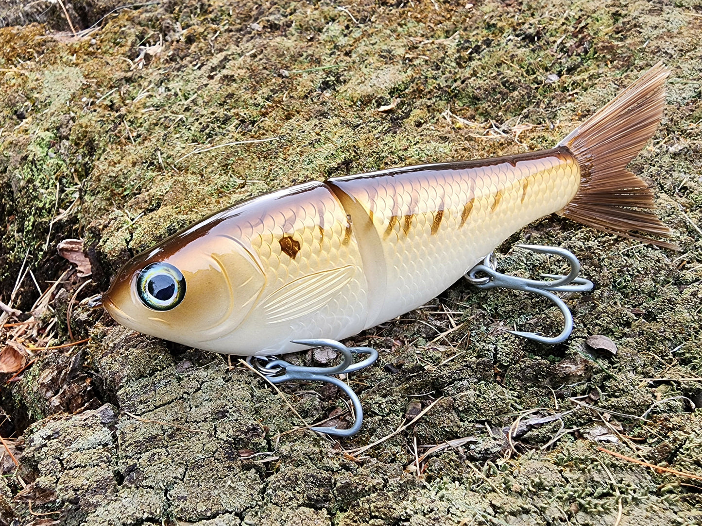 7" Kill Flash glide bait (Spot)