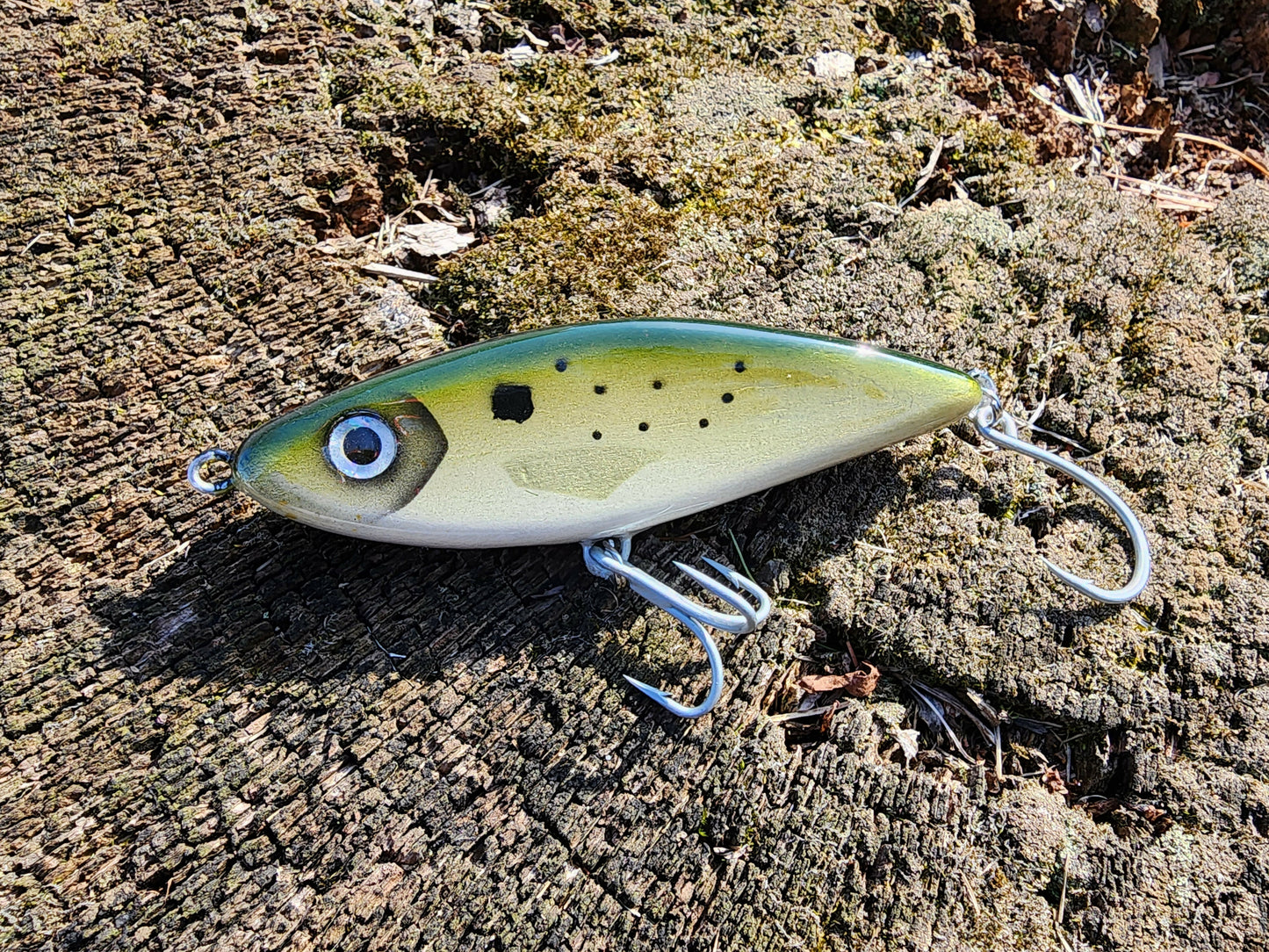5" Harbor Hammer glide bait (Bunker)