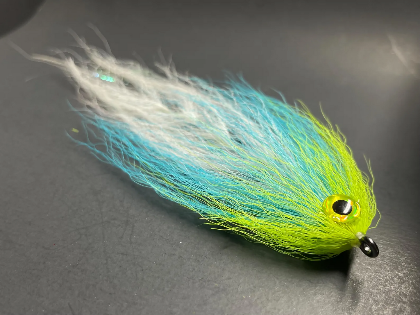 Beast Fleye: CHARTREUSE/BLUE