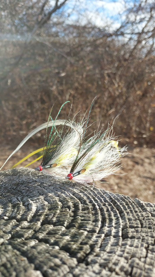 Pair of 3/0 Flatwing Fly (2)