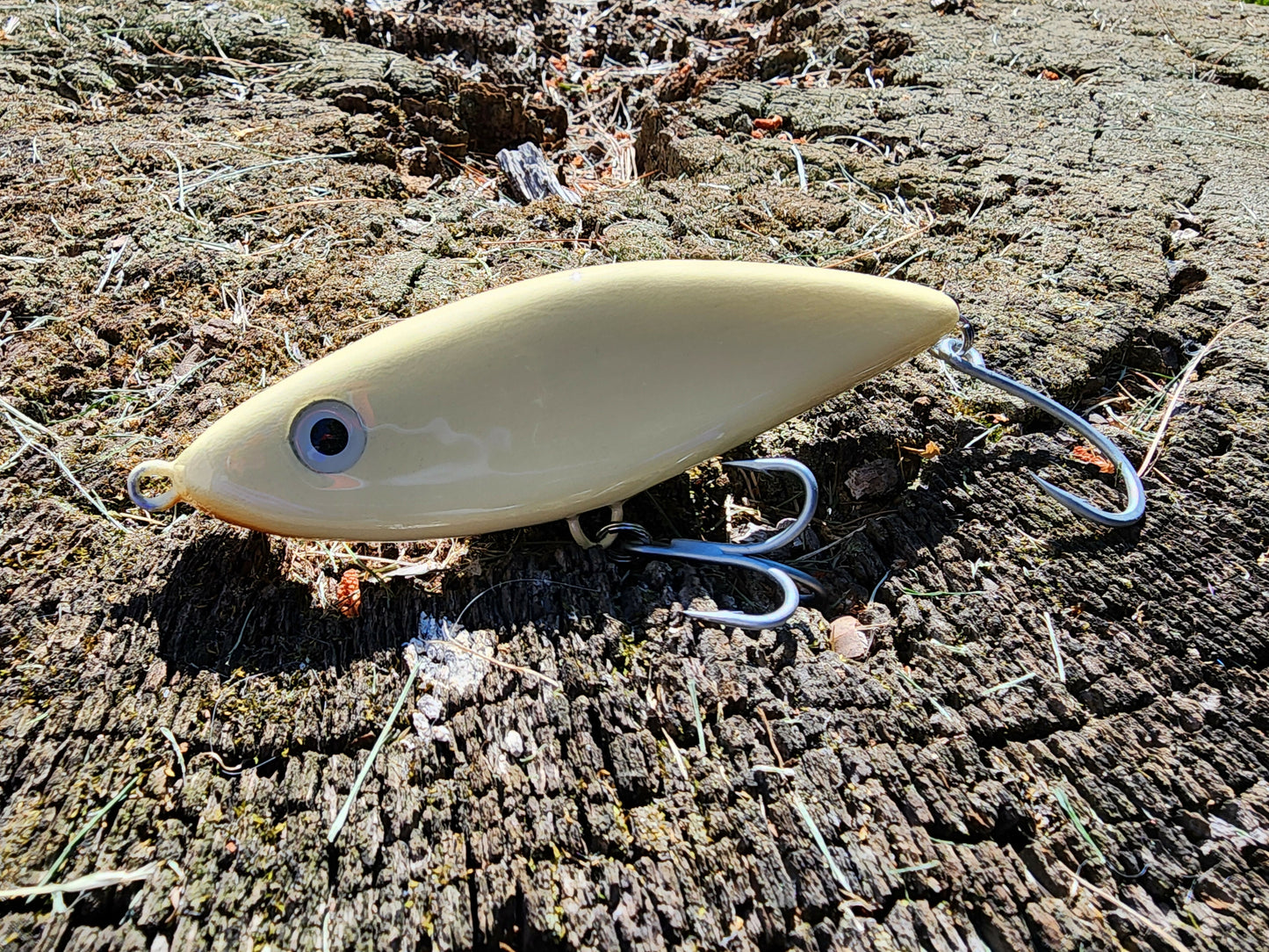 5" Harbor Hammer glide bait (Bone)