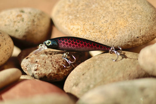 Backwoods Jerk Bait - Pink Shad