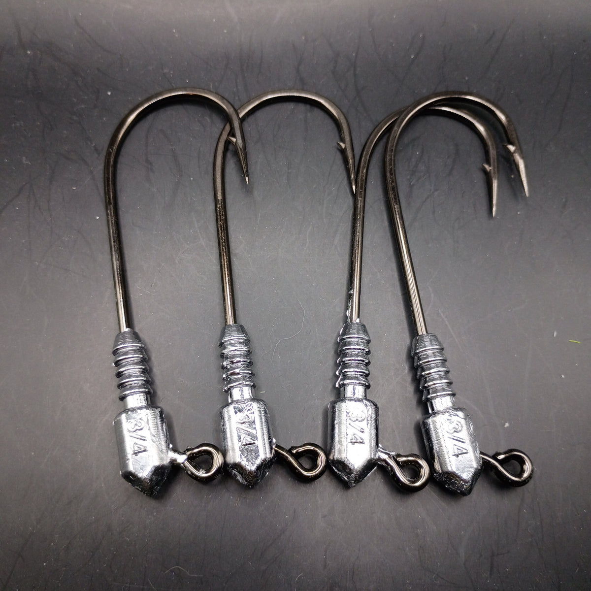 2x Strong 10/0 Flatside Jigs