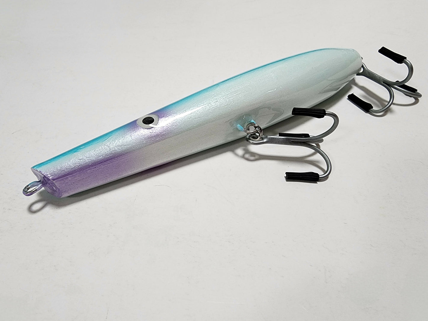 8" EF5 Pencil Popper (Blue/Pearl)